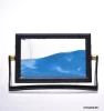 antique home and office decoration plastic frame with height 9.7cm Moving sand pictures sand art