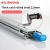 Import AOLISHENG 120Kg Three Sections  Fully Pull Out The With Lock Hardware Heavy Slide Rail from China