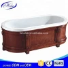 AT-LW019-1M wooden bathtub made in china wholesale container