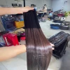 Attractive Factory Price Super Shiny Bone Straight Premium One Donor Vietnam Hair Virgin Hair Wigs Wholesale Human Hair Wig