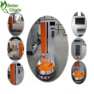 Automatic Airport Luggage Wrap Machine Luggage Wrapping Machine For Sale