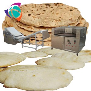 Automatic line for arabic bread and tortilla / machine forming and baking tortilla