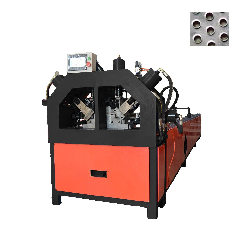 automatic punching and cutting various profiles machine
