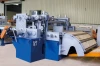 Automatic sheet metal coil slitting and cut to length line slitter machine