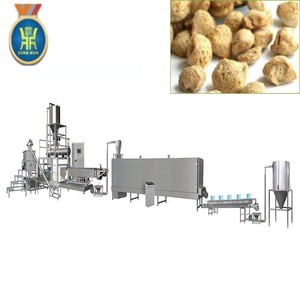 Automatic soybean protein products processing line / vegan meat making machine