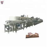 Automatic Two Depositor Head Chocolate Making Machine/production line