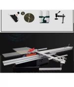 Automatic wood furniture panel cutting saw sliding table saw