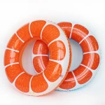 Baby Swim Neck Tube Ring /Safety Infant Neck Float Circle for Bathing Inflatable Baby Neck Swimming Ring