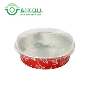 Baking tools use disposable microwave pie baking pans foil aluminum tray