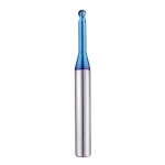 ball head helical Long neck milling cutter
