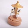 Ballerina toy dancer music box baby party with golden color