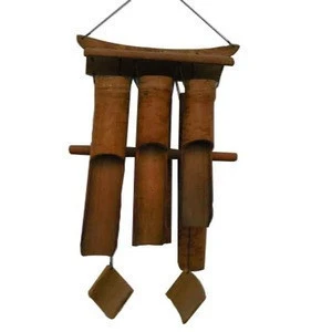 bamboo wind chime for home and office decoration