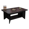Bar Dinning Table Wooden With Metal Popular Wood Item Style Modern Office Furniture Pcs Solid Color