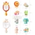 Import Bathroom Rabbit/Giraffe Fishing Net Toy Kids Bath Toys with Eco Friendly material from China