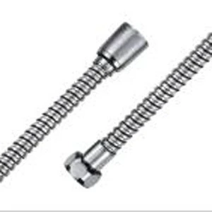 Bathroom shower parts stainless steel plumbing tool shower hose with sprayer