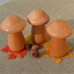 beach wood mushroom shape tooth pick toothpick