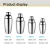 Import Beeman Bar Accessories Stainless Steel Making Mixer Bottle Cocktail Maker Shaker Kit Set With Wood Stand from China
