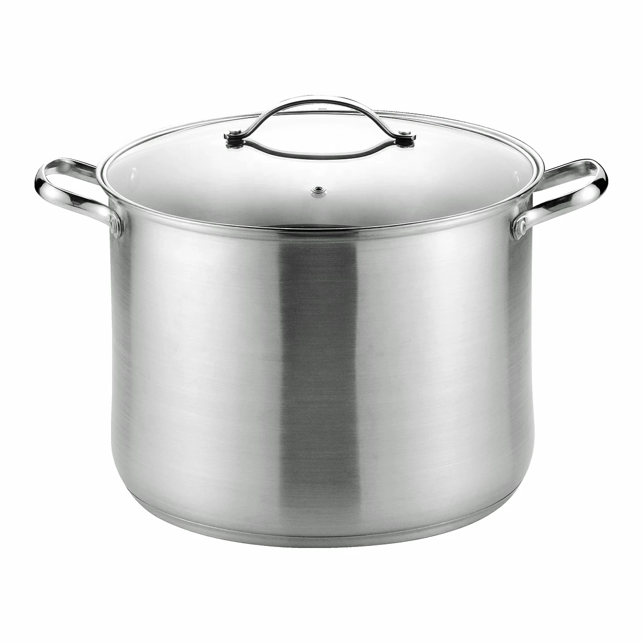 Belly Shape Stainless Steel Cookware Soup Stock Pot for Home Cooking