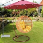Best selling swing hanging egg chair outdoor rattan furniture