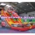 Import big factory direct sell inflatable slide with car decoration cheap car inflatable dry slide for children and adults from China