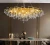 Import Biumart Crystal Pendant Lamp Postmodern Light Luxury Aluminum Branch Living Room Bedroom Dining Room Chandelier from China