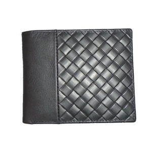 Black   Genuine  Leather wallet Travel Wholesale Manufacturer Fashion heavy duty leather wallet gary  leather wallet