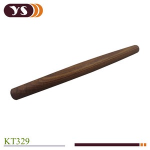 Black walnut french rolling pin Tapered solid wood design