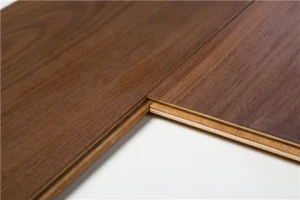 Blackwalnut wooden floors Brush Luxury walnut hardwood floor Multilayer Engineered Wood Flooring