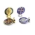 Import Blue Metal Round Saint Benedict Private Collection Home Ornaments Religious Souvenir from China
