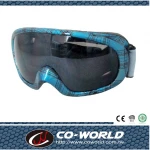 Blue sport ski goggles[SP154]