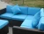 Import BLUE Turkey 4 pc - 2018 new style garden sofa from China