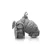 Import board game 3cm animal figure/ game plastic components piece from China