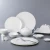 bone china  plates restaurant crockery dinnerware like diamond