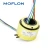 Import Bore 20mm, 18 circuits,miniature through hole swivel joint , electrical brush moflon slip ring from China
