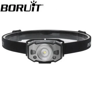 BORUiT B33 5W Red Light Zoomable Mini Running Head lamp Lightweight USB Rechargeable LED Headlamp support OEM ODM