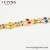 Import Bracelet-6 xuping Chain Link multicolor trukish eye 18K real gold plated  Bracelets  women China wholesale new design jewelry from China