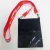 Import BSCI Factory High Quality Popular Fashion Style RFID Travel Business Black Card Holder with Red Lanyard for Passport Visa Post from China
