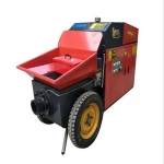 Building wall screw mortar spray machine
