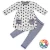 Import Bunny Printing Long Shirts Blue White Stripe Leggings Kids Baby Clothes Set from China