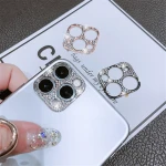 Camera Lens Protectors For iPhone 12 12 Pro Max Shiny Bling Diamond Lens Case For iPhone 11 12 mini Anti-damage protector film