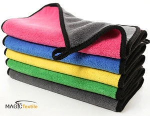 Car wash scratch remover towel thick microfiber cleaning cloths