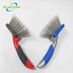 Car Washing Brush , Car Tire Wheel Cleaning Brush  and Car Care Detailing Rim Brush, Bicycle Tire Brush
