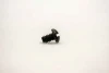Carbon Plated 1/4-20x3/8  Slotted Round Machine Screw Black Oxide Per ANSI /ASME B18.6.3