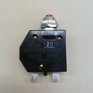 CBM-200 Thermal Mini Wireless Circuit Breaker Types With A Manual Reset Button