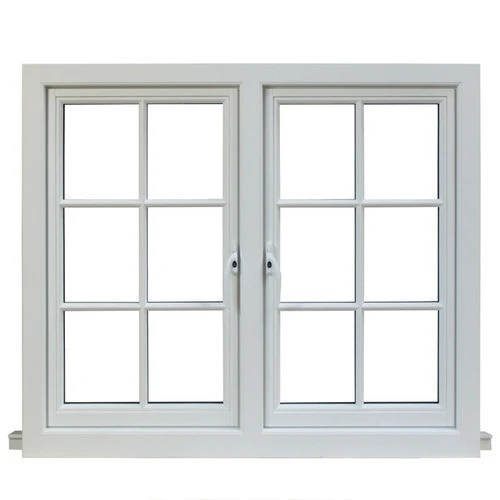 CBMMART Wholesale Soundproof Customized Casement Window Pvc Upvc Windows with Grills