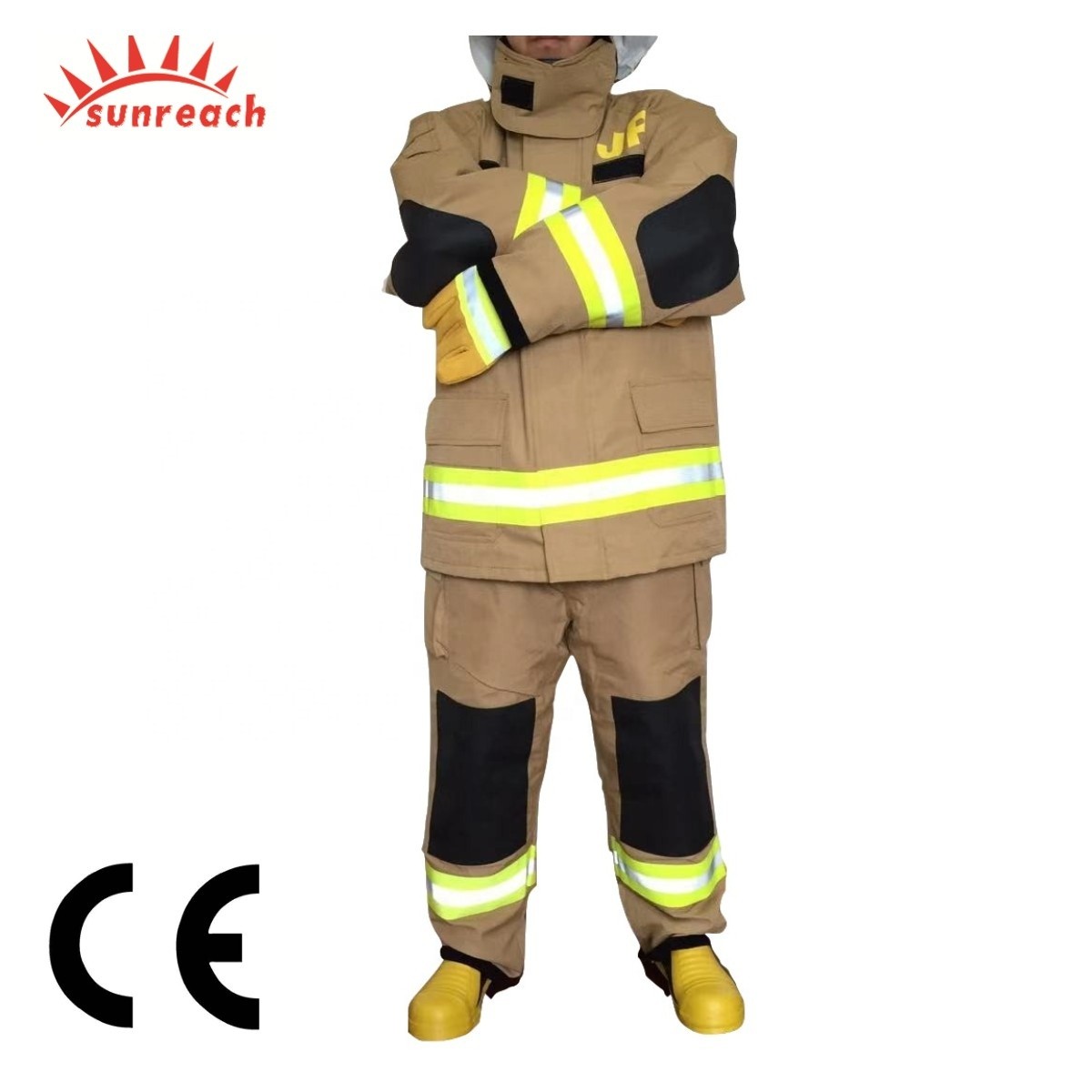 CE Certificate Nomex IIIA EN469 Fire Suit Fireman Suit for firefighter