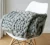 Import Charmkey High quality super chunky 100% merino knit merino wool blanket chunky from China