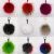 Import Cheap custom design animal fur pompoms fashion trendy fake fur accessory for bags FT042 from China