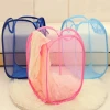 cheap laundry basket waterproof  rectangle folding laundry basket  foldable washing bag bin with handle