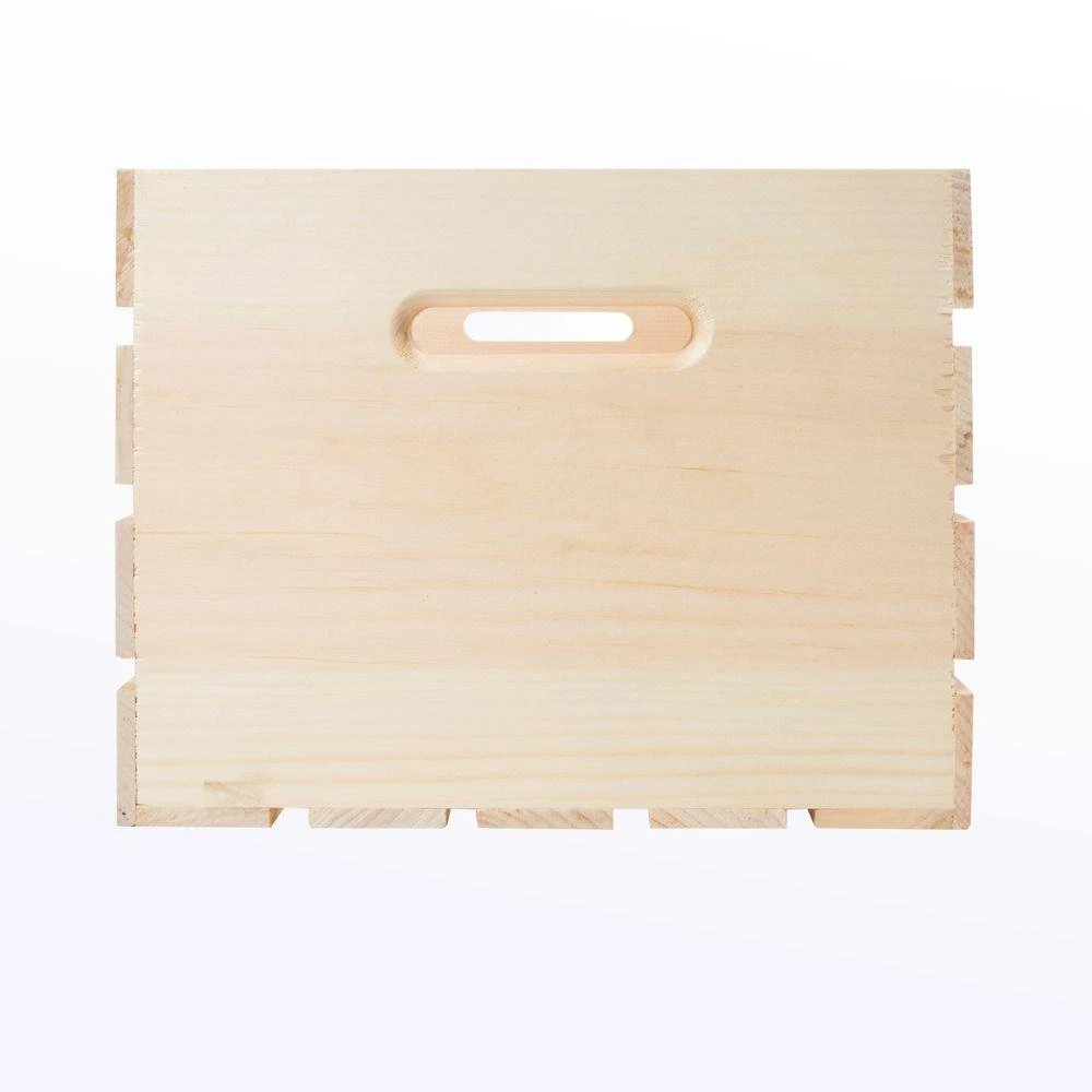 Cheap Natural Wholesale Display Wooden Storage Crates